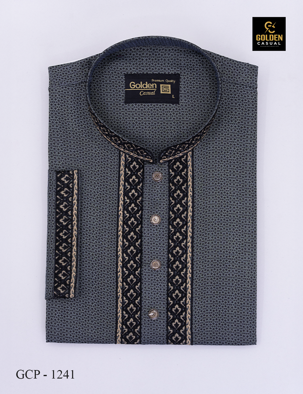 Overall jacket print. (Ash)